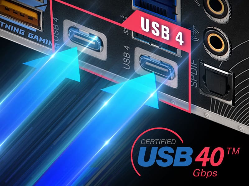 Enhanced USB4 Type-C